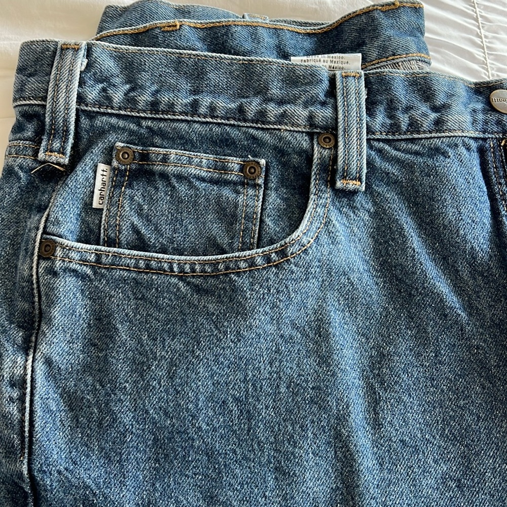 Carhatt jeans. NWOT from smoke and pet free home.